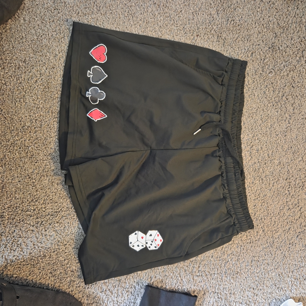 SHEIN Black Casual Shorts